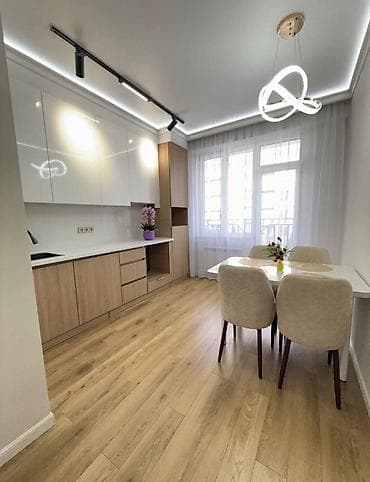 67: 3 комнаты, 63 м², Тунгуч мкр Элитка, 11 этаж, Дизайнерский ремонт — 1