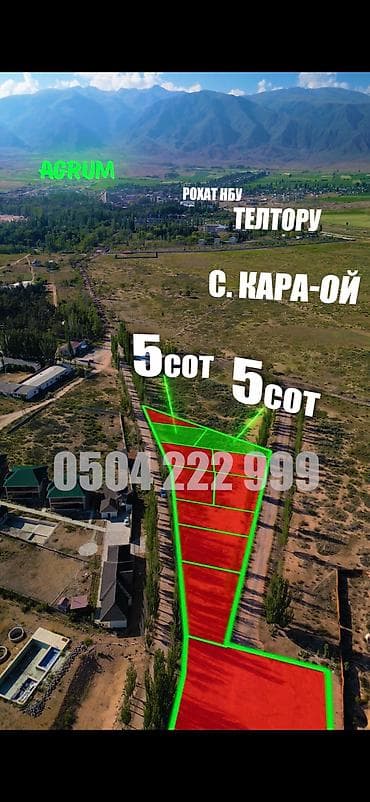 5 соток, Курулуш, Кызыл китеп, Сатып алуу-сатуу келишими — 1