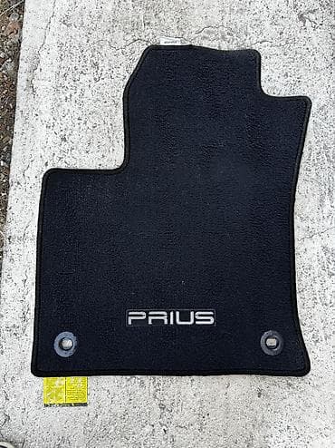 bmw e: Родные Полики Для салона Toyota, цвет - Черный, Б/у, Самовывоз — 1