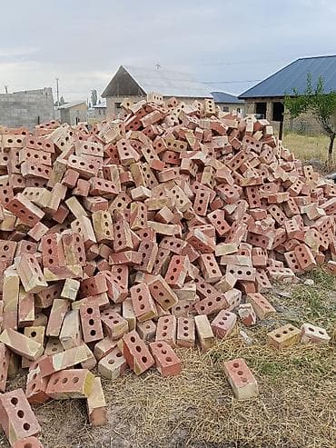 Пустотелый, дырчатый, Жженый кирпич, Одинарный, 250×120×65