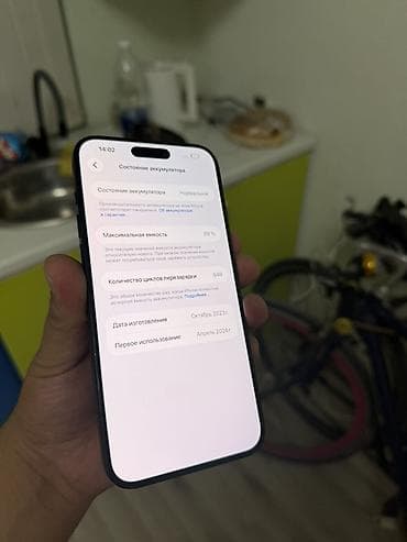 16 pro max 256: IPhone 15 Pro Max, 256 ГБ, Blue Titanium, 89 % — 5