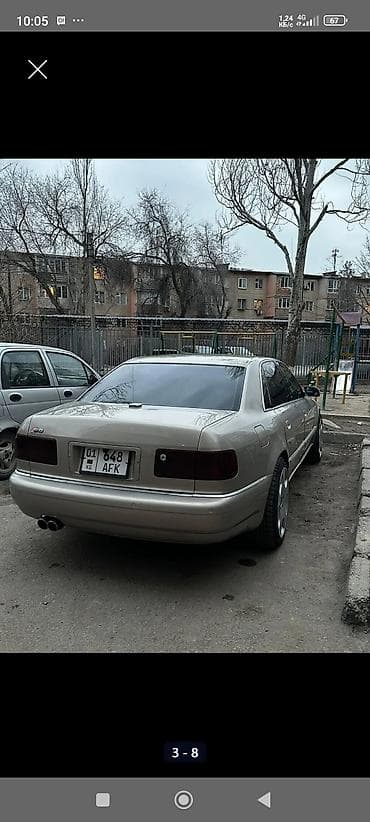 резина для: Audi A8: 2001 г., 4.2 л, Типтроник, Газ, Седан — 10