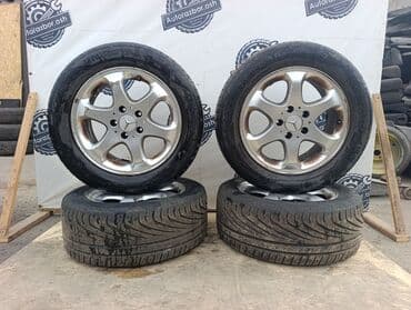 Литые Диски R 16 Mercedes-Benz, Комплект, отверстий - 5, Б/у at lalafo.kg Литые Диски R 16 Mercedes-Benz, Комплект, отверстий - 5, Б/у