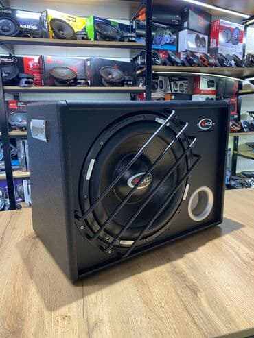 куплю усилитель: Syzx 12дюймов. сабвуфер. Новый! Активный автомобильный сабвуфер Размер — 1