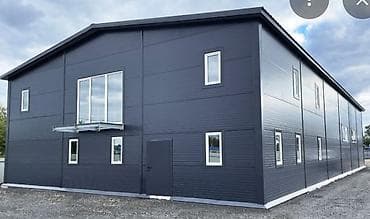 Двухэтажное здание из сэндвич‑панелей - Каркасно-модульная