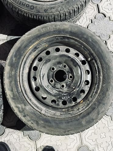 155 13: Колеса в сборе 185 / 65 / R 15, Зима, Б/у, Комплект, Легковые, Железные, отверстий - 5 — 6
