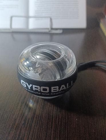 липкие шарики: Гиробол (Gyro Ball) — тренажер для кисти и предплечья. Особенности: - — 1
