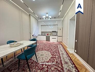 дом арча бешик квартира: 220 м², 5 бөлмө, Брондолгон эшиктер, Евроремонт, Забор, тосулган — 5