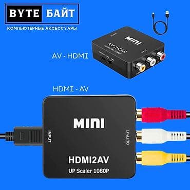 micro usb hdmi adapter: 🔗DP - HDMI adpter 4K Новый🔹 ТЦ ГОИН, этаж 1, отдел В-8📍 Магазин "Байт" — 6