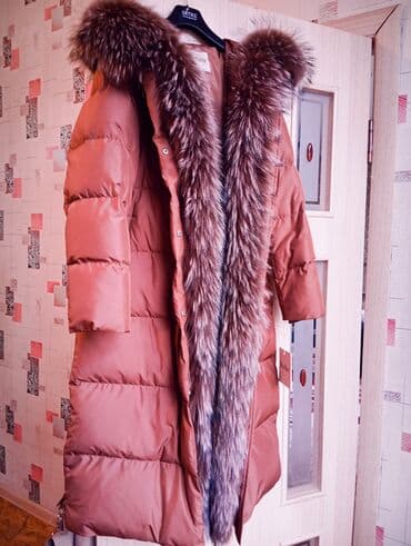 купить женский пуховик большого размера: Пуховик, Длинная модель, Стеганый, M — 2