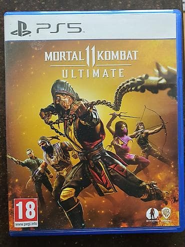 Mortal Kombat 11 Ultimate — диск для PS5 Идеально для коллекции на