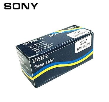 Батарейка для капсульных микронаушников SONY SR416SW номер 337