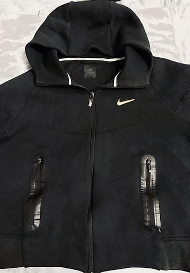 Мужская толстовка, S, Nike, Б/у, цвет - Черный, Бесплатная доставка