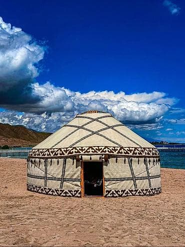 тамада хан: Аренда юрты, Каркас Деревянный, 65 баш, Казан, Посуда, С полом — 5