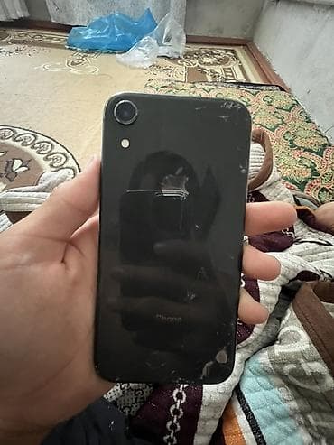 Мобильные телефоны и аксессуары: IPhone Xr, Б/у, 128 ГБ, Черный, Чехол, 78 % — 3