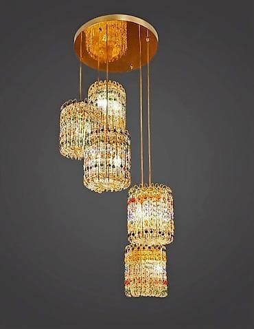 слиндер: Люстра светильник, подвесной, с регулировкой длины на каждый подвес — 1