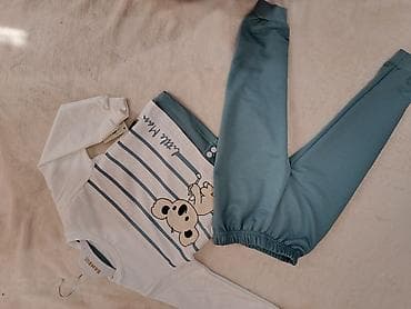 кыргыз кийим: Комплект, түсү - Саргыч боз — 3