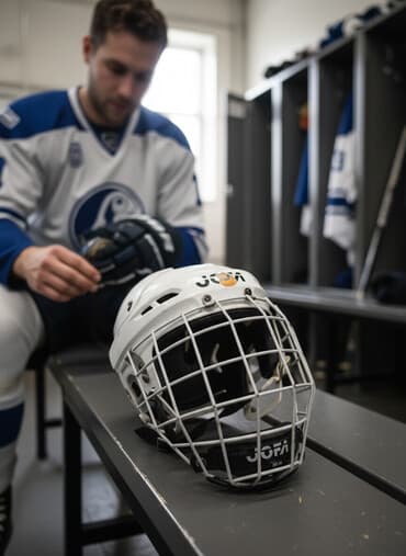 мяч для художественной: Хоккейная экипировка (набор) В комплект входят: - Шлем Jofa с лицевой — 1