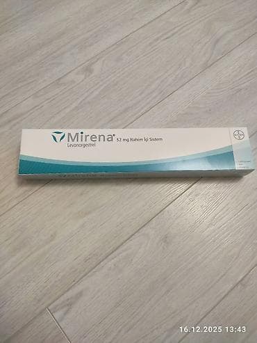 Внутриматочная система Мирена Mirena, 52 мг левоноргестрела (Bayer). с at lalafo.kg Внутриматочная система Мирена Mirena, 52 мг левоноргестрела (Bayer). с