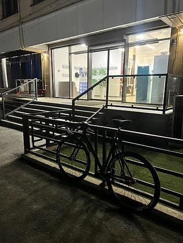 велесапет: Фикс-байк (single speed) с шоссейным рулем - Легкая городская рама с — 1