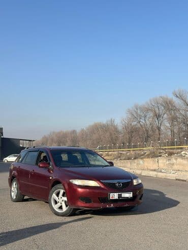 мазда 232: Mazda 6: 2002 г., 2 л, Автомат, Бензин, Универсал — 1