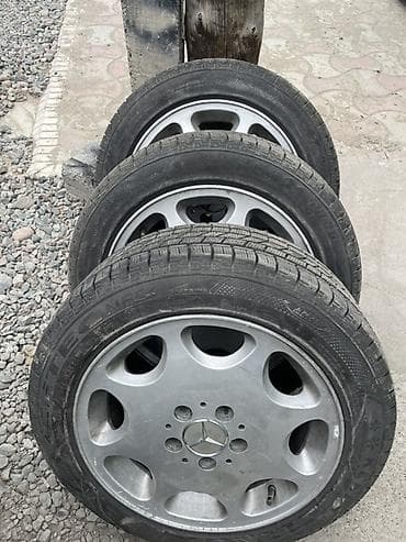 Дөңгөлөктөр монтажда 205 / 55 / R 16, Кыш, Колдонулган, Комплект, Жеңил унаалар, Куйма, тешиктери - 5 — 2