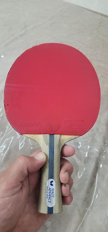 теннисные ракетки: Профиссиональная ракетка Butterfly Amultart ZLC легендарный японский — 8