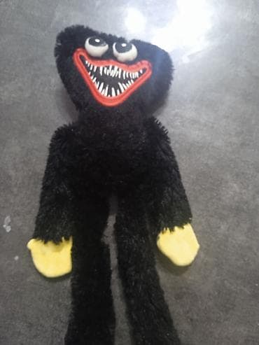 Оюнчуктар: Мягкая игрушка «Хагги Вагги» (черный) - Персонаж: Huggy Wuggy в — 1