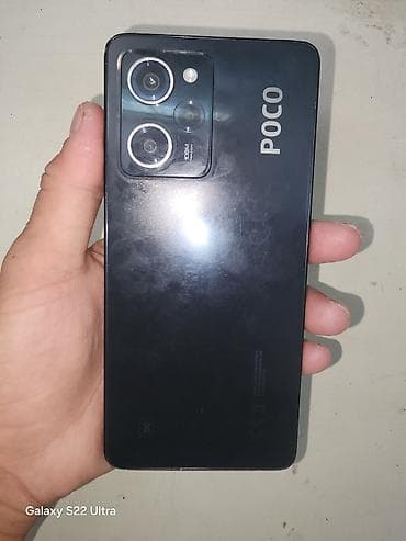 deco e4: Poco X5 Pro 5G, Б/у, 256 ГБ, цвет - Черный, 2 SIM — 2