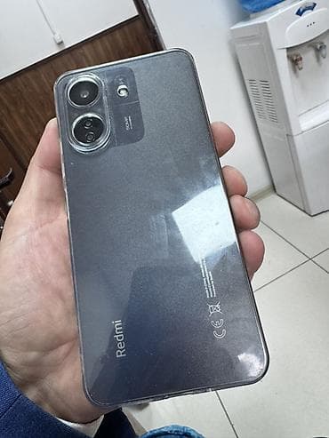 Redmi, Redmi 13C, Б/у, 256 ГБ, цвет - Серый, 2 SIM