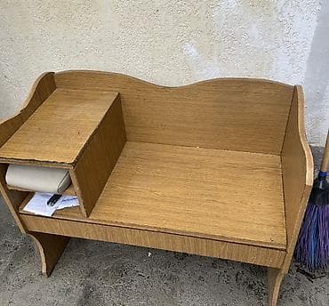 Гарнитуры для прихожей: Гарнитур для прихожей, Тумба, ДСП, цвет - Бежевый — 1