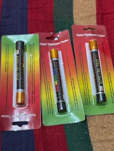 красочный пистолет: Тестер толщины краски с цветной шкалой измерений предназначен для — 1