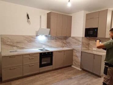 садовая мебель бишкек: Кухонный гарнитур, Новый, В рассрочку, цвет - Белый, МДФ, Бесплатная доставка — 26