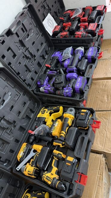 Генераторлор: Набор аккумуляторного инструмента Milwaukee M18: Состав комплекта: - — 10