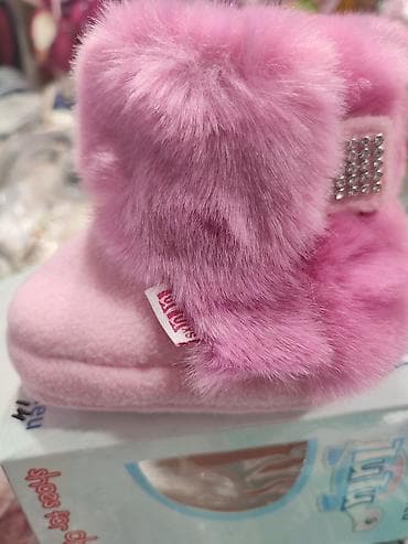 Игрушки: Детские мягкие пинетки-ботики - Материал: плюш/флис, мягкие и тёплые — 5