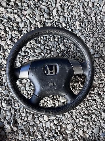 Руль Honda 2003 г., Б/у, Оригинал, Япония at lalafo.kg Руль Honda 2003 г., Б/у, Оригинал, Япония