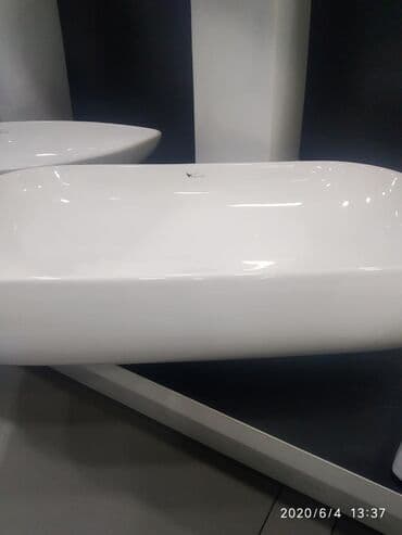 раковина и стиральная машина: Умывальник накладной размер 43*70 наш адрес АЮ GRANDул Чокана — 2