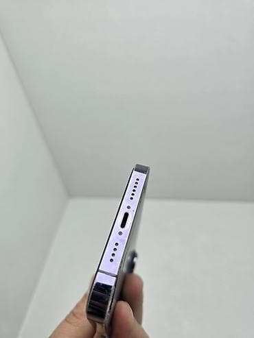 IPhone 14 Pro Max, Б/у, 256 ГБ, Deep Purple, Защитное стекло, Чехол, 80 % — 3