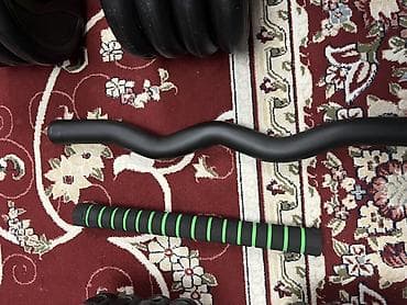 лим: Разборные гантели + изогнутая соединительная штанга (EZ-бар) - В — 4