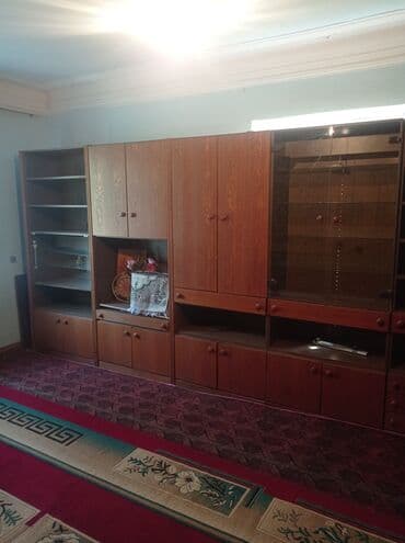 мебель горка: Гарнитур для зала, Шкаф, Дерево, цвет - Коричневый — 2