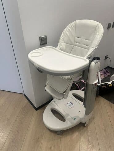 Детский стул, Пластик, цвет - Белый, Бесплатная доставка