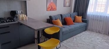 кв бишкек долгосрочно: 1 комната, 42 м², Элитка, 9 этаж, Евроремонт — 1