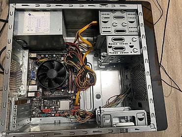 офисный системник: Компьютер, ядер - 2, ОЗУ 8 ГБ, Для работы, учебы, Встроенная видеокарта, SSD — 2