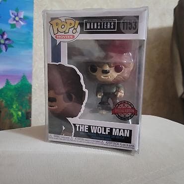 Funko Pop! Movies — Universal Studios Monsters: The Wolf Man (№1153) at lalafo.kg Funko Pop! Movies — Universal Studios Monsters: The Wolf Man (№1153)