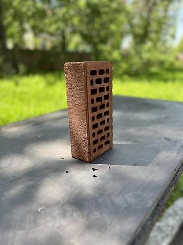 трафарет кирпич: Кирпич пустотелый (щелевой), керамический и силикатный — образцы — 3