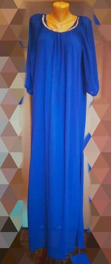 длинные платья для беременных: Вечернее платье, Длинная модель, Креп, С рукавами, M — 23