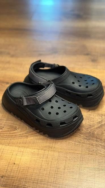 Личные вещи: Сабо, 37, 36, Crocs, Б/у, цвет - Фиолетовый — 4