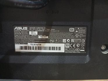 series s: Монитор, Asus, Б/у, LCD, 17" - 18" — 3