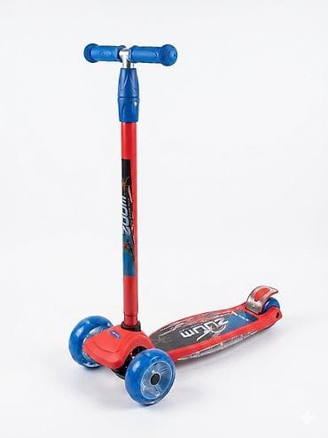 самокат 2 колесный: Детский самокат, Трёхколёсный, Новый — 1