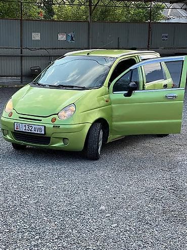 Унаа: Daewoo Matiz: 2006 г., 0.8 л, Кол менен иштөөчү, Бензин, Хетчбек — 2